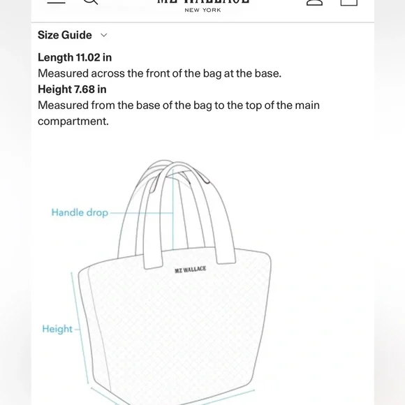 MZ Wallace Caramel Quilted Bag - Picture 5 of 12